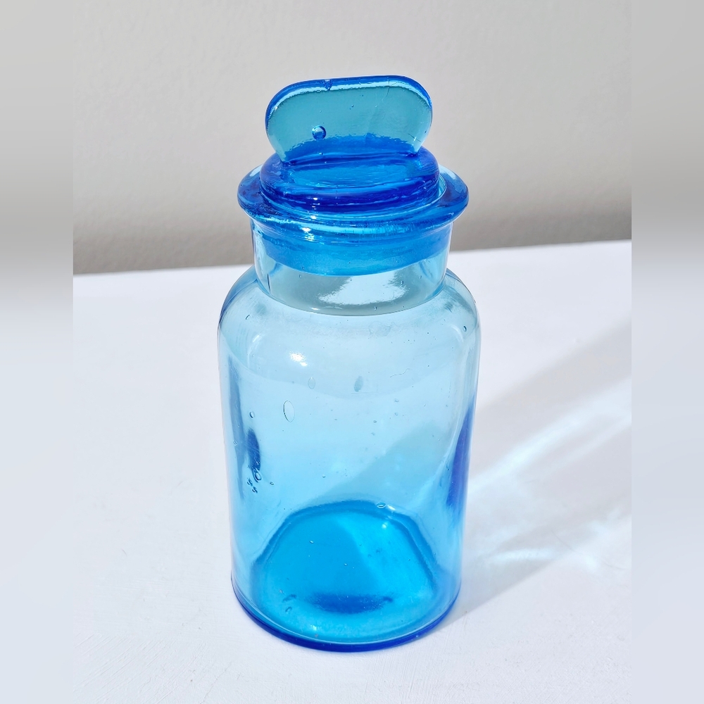 Vintage Lidded Apothecary Jar